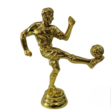 Golden Player Figurine